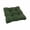 Hunter Green, variant on 19-inch Squared Microsuede Tufted Dining Chair Cushion - Hunter Green