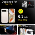 thumbnail image 2 of Protector de Pantalla Ferilinso 3 Paquetes para Google Pixel 9 Pro, 2 of 7