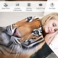 thumbnail image 3 of ONETECH Tiger Blanket Animal Throw Blankets Plush Cozy Flannel Ultra Soft Fuzzy Tiger Gifts for Girls Women Men Boy Adult Kids Adult, 3 of 6
