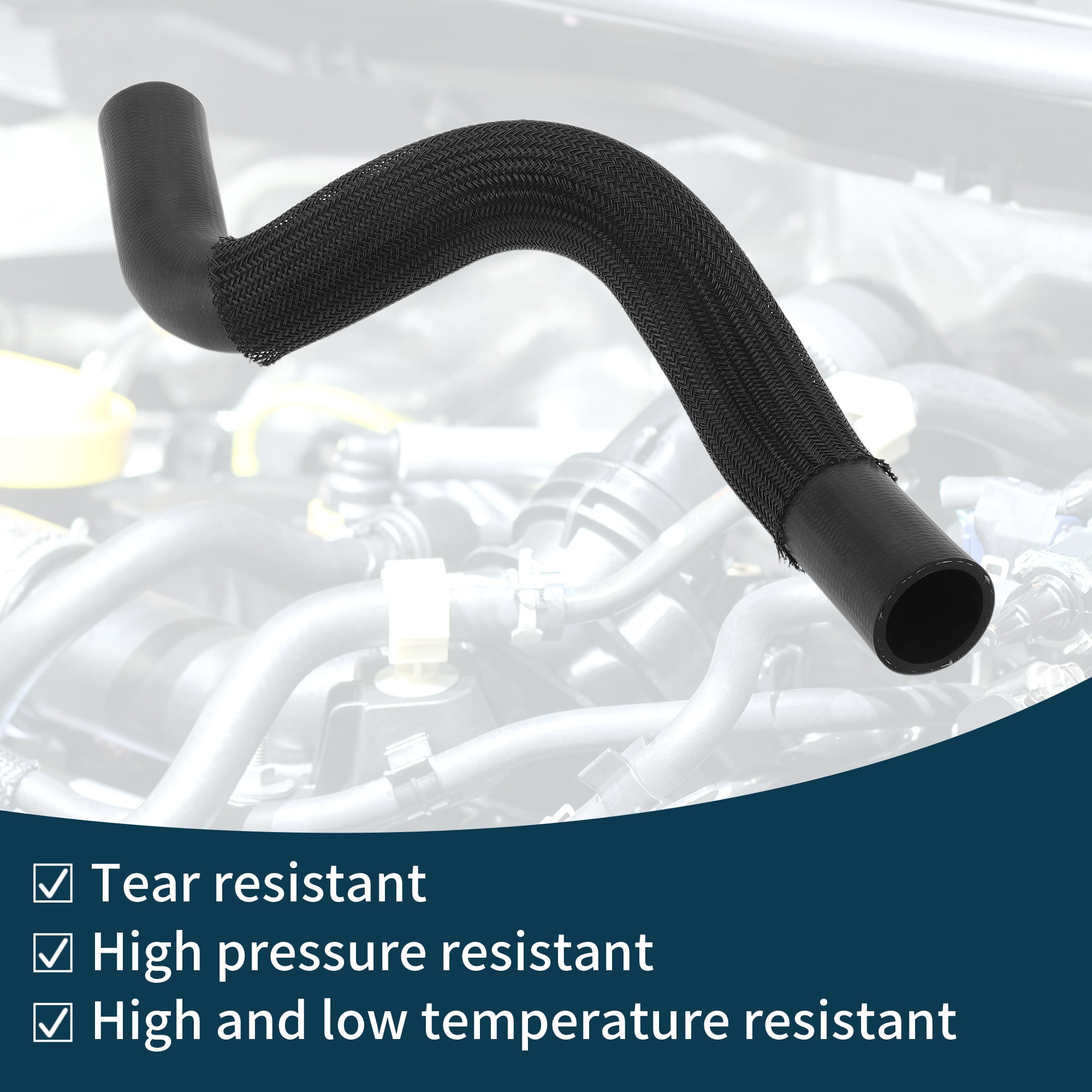 Unique Bargains Radiator Hose Heater Hose Radiator Outlet Hose Pipe No.96968499 Water Pipe