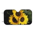 thumbnail image 7 of Balery Japanese Were Blossoming Windshield Sun Shade, Car Front Window Sunshade Cover ,Automotive Interior Portected Blocks Uv Rays For Car Pickup Truck Suv Accessories- Small, 7 of 7