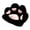 Black, variant on Yihuala for Heart Shape Cushion Sofa Arm Chair Pad Thicken Stuffed Warm Floor Backrest Pillow for Dining Room Bedroom Decoration