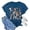 Blue, variant on Womens Athletic Tops Women's Summer Print Tops Womens Was Out Long Sleeve Shirt Light Long Sleeve Tee Mod Bod Compression Shirt Woman T Casual Short Top Girls Shirts Blue XXL
