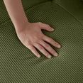 thumbnail image 4 of 113" Modular Sectional Sofa for Living Room, High-Density Foam, Stain-Proof Corduroy, No Assembly Required, Green, 4 of 10