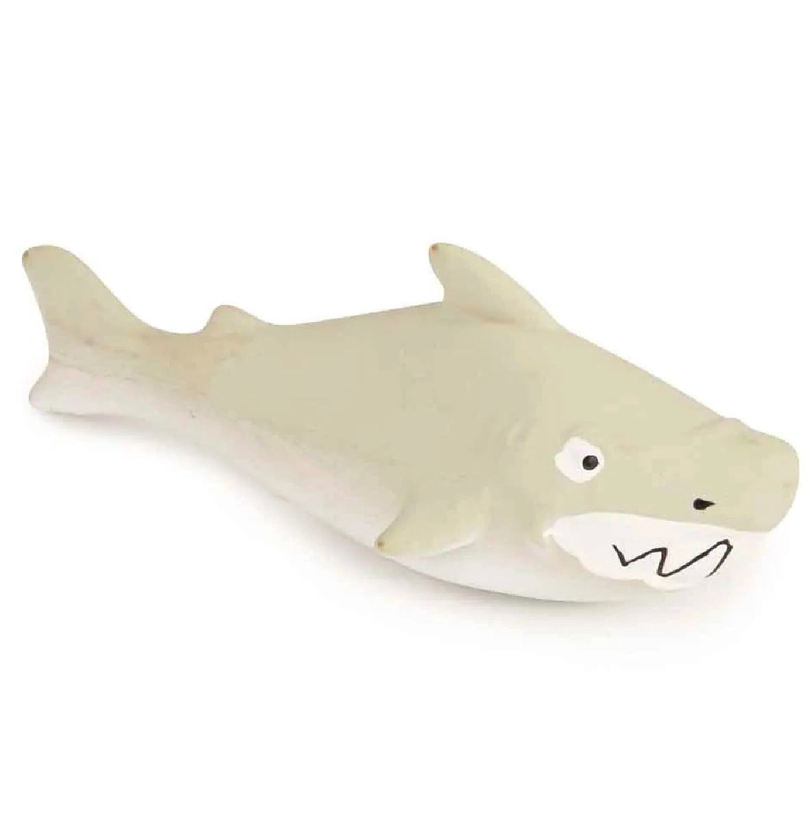 Soft Latex Dog Toy Alligator Shark or Set of Both Fun Googly Eyed Retro Squeaker (Set of Both Toys)