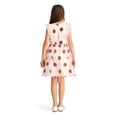 thumbnail image 2 of Kensie Girl Ruffle Cap Sleeve Dress with Strawberry Sequins Sizes 4-16, 2 of 6