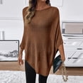 thumbnail image 3 of Womens Sheer Knit Poncho Crochet Summer Tops See Through Mesh Spring Sweaters Beach Cover Ups for Women 2026, One Size, 3 of 8