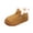 Brown, variant on Women Snow Boots Round Toe Buckle Strap Thick Soled Fleece Lined Warm Boots Comfort Flock shoes for Fall Winter Casual Outdoor Daily Wear