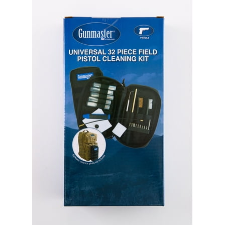 Gunmaster 32 Piece Field Cleaning Kit for Pistols.