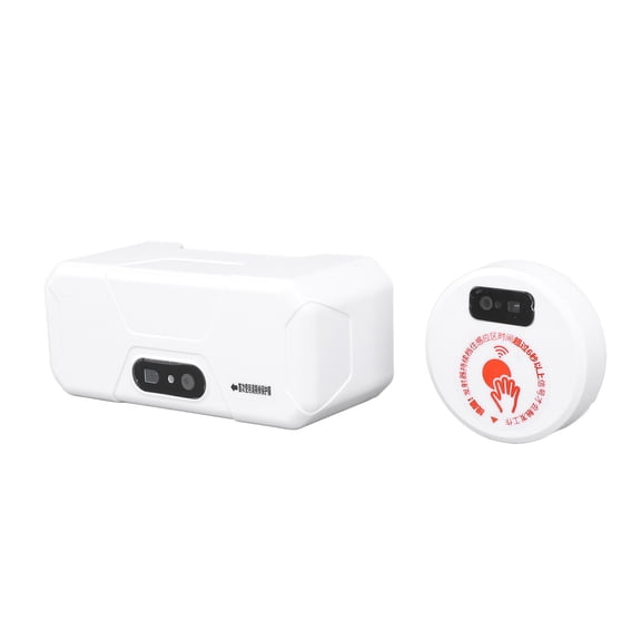Kitchen Automatic Toilet Flush Kit, Automatic Toilet Flusher USB Rechargeable for Bathroom