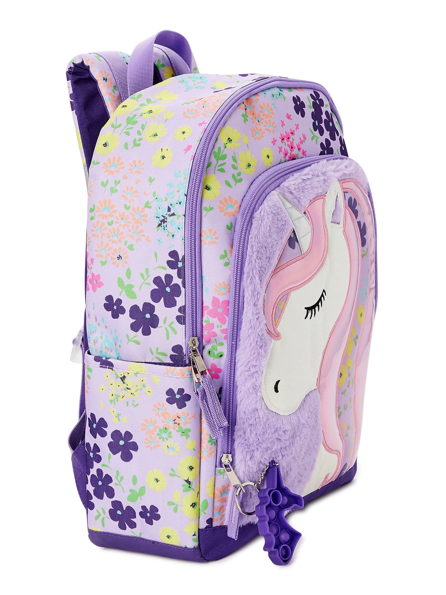 Wonder Nation Girls 17 Laptop Backpack Fuzzy Flower Philippines Ubuy