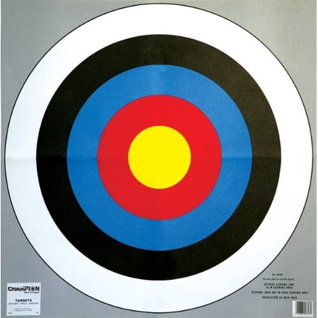 Champion Archery Targets 40796 24" Bullseye (2 Pk)
