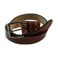 thumbnail image 3 of Leather Belt Mens Leather Belts Casual Office Work Uniform Wear, 3 of 4