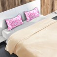 thumbnail image 6 of Ryvnso Satin Pillowcase Tie Dye Pink Pillow Cases Standard Size 30x20in, 6 of 6