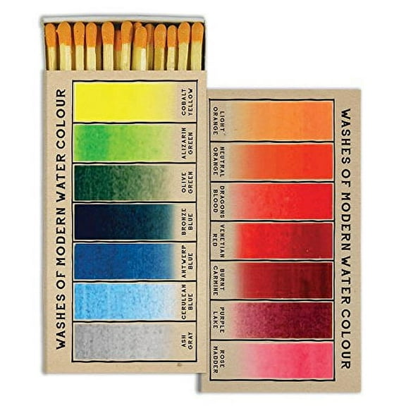 HomArt - Match Box Set of 2 - Watercolor Swatches