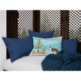 thumbnail image 3 of Carolines Treasures CK3807PW1216 Borador Christmas Tree Canvas Fabric Decorative Pillow, 12H x16W, multicolor, 3 of 4
