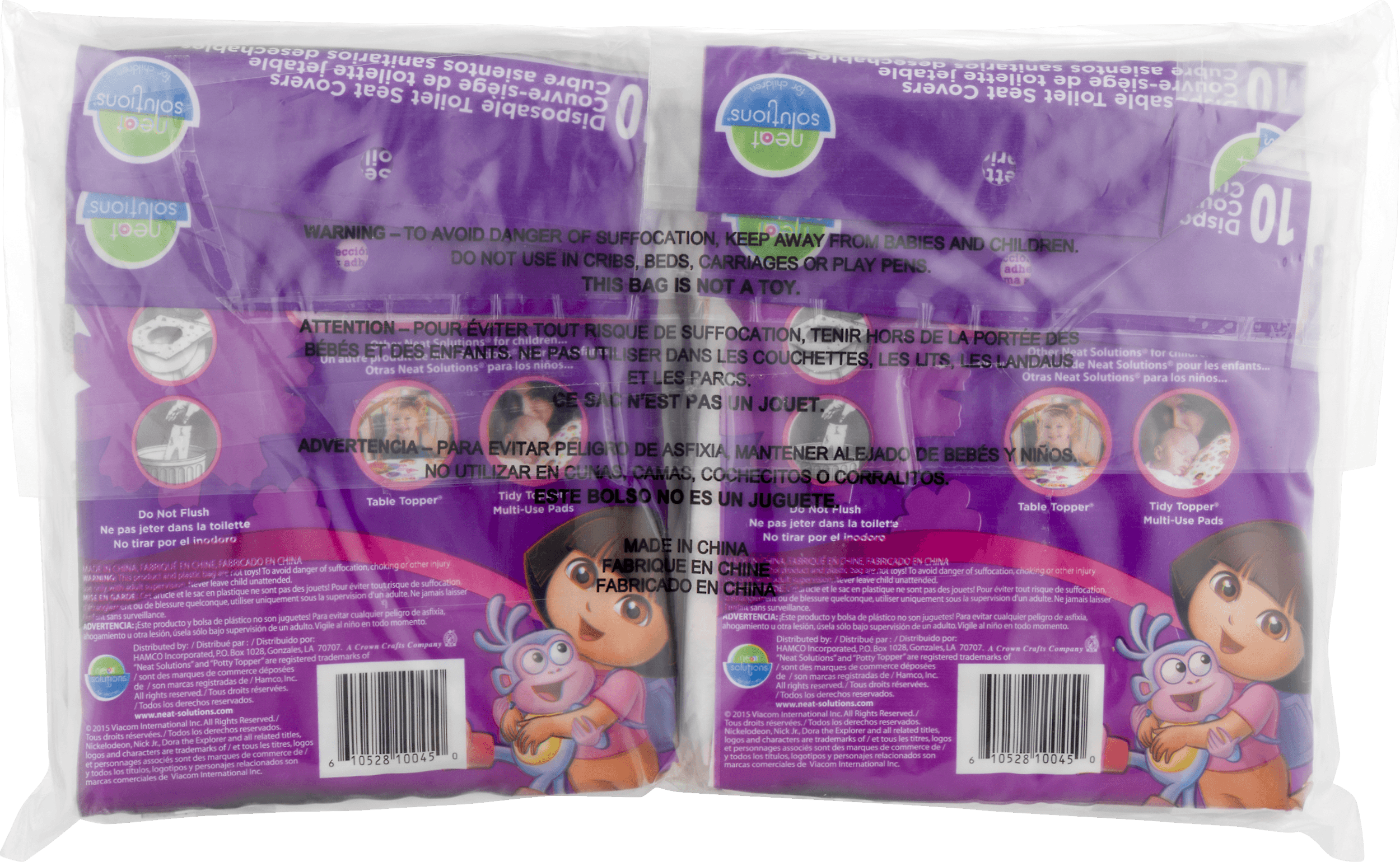 Dora the Explorer Disposable Toilet Seat Covers, 40 Count - image 5 of 6