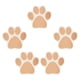 thumbnail image 1 of 5 pegatinas antideslizantes para bañera con diseño de huella de perro, autoadhesivas, antideslizantes y con tracción. Marrón Pequeño, 1 of 8