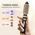 thumbnail image 3 of VEVOR Rotating Hair Dryer Brush Hot Air Styling Brush with 1.5" and 2" Head, 3 of 10