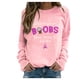 thumbnail image 1 of Moda mujer casual manga larga o-cuello impreso damas sudaderas tops Pompotops gfhjh1153, 1 of 6