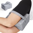 thumbnail image 1 of Almohada de rodilla UJPFEO para personas que duermen de lado, almohada para piernas, color gris, 1 of 8