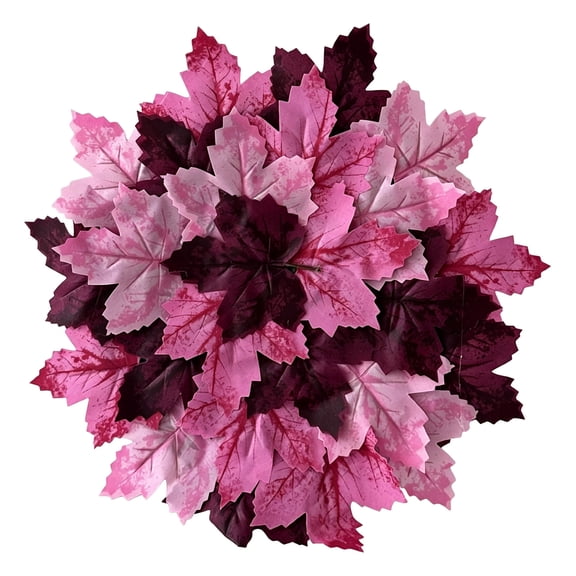 Maple Leaf Placemat, Autumn Artificial Leaves Decoration for Home, Thanksgiving Halloween Centerpieces for Tables Decoration (1Pc)