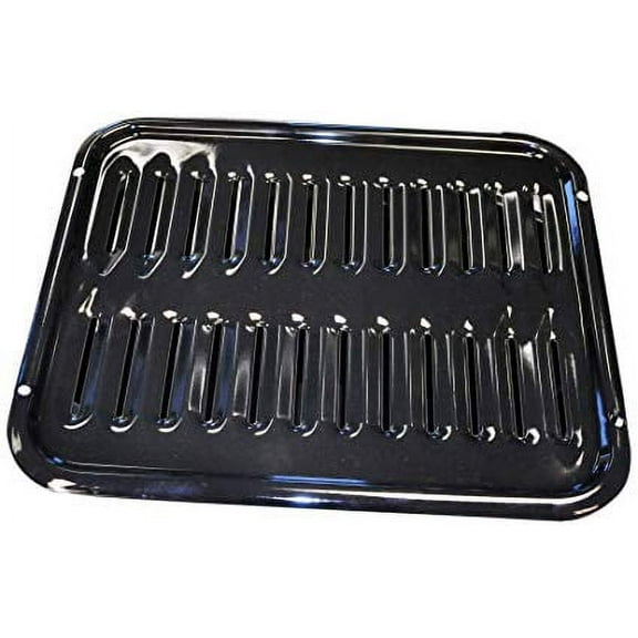 Genuine Whirlpool Broiler Pan, 16in x 12in