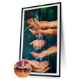 thumbnail image 2 of Hand Diamond Painting 5D Full Round Drill DIY Embroidery Home Decoration, 2 of 3