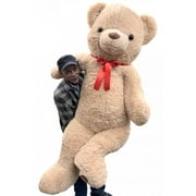 Giant 6 Ft Stuffed Plush Teddy Bear - Extra Large 72 Inch Big Plushie