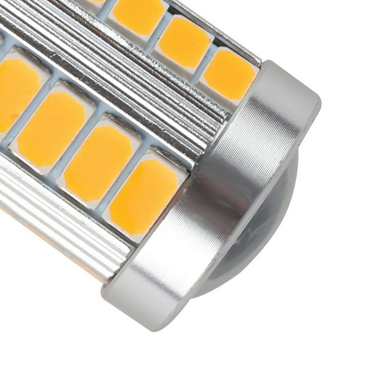 Yellow 24 x SMD LED Bulb 12V 21W BAu15S - Matronics