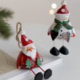 thumbnail image 1 of Precios de Liquidación, Colgante pequeño de muñeco de nieve de anciano de hierro Colgante de decoración de árbol de Navidad Colgante de muñeco de nieve de anciano de patas largas Akmoler, 1 of 9