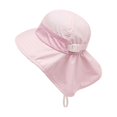 thumbnail image 2 of Sombrero de sol CHAO rosa para niña y niño gorro de cuello protección infantil sombrero de cubo transpirable sombrero de playa sombrero de verano, 2 of 5