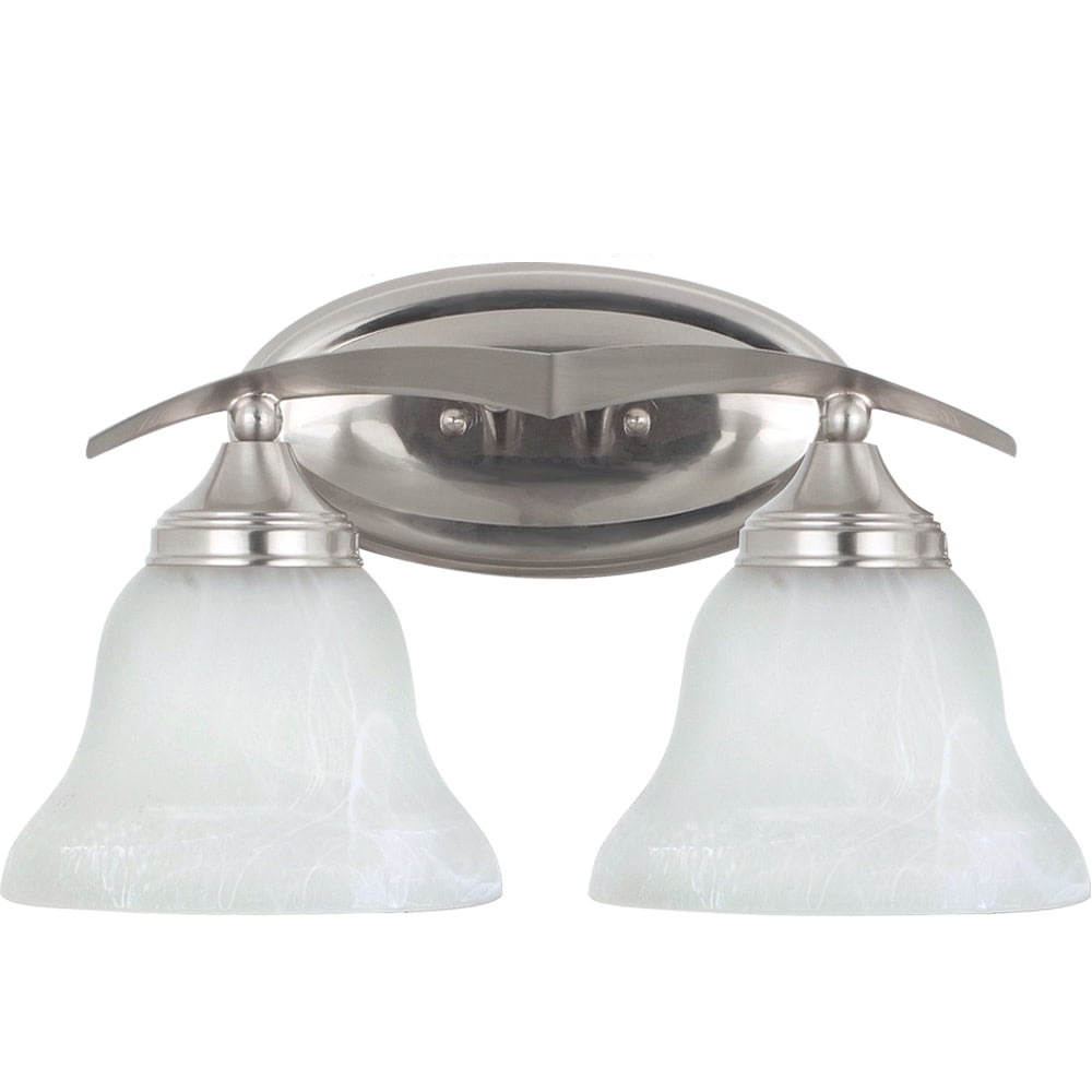 Sea Gull Lighting 44175 Brockton 2 Light Bathroom Vanity ...