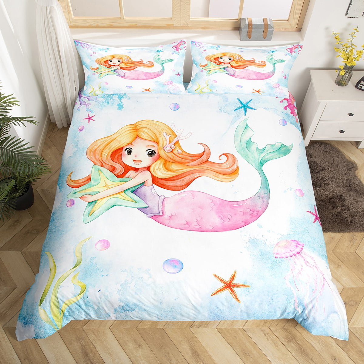 Mermaid 2024 comforter queen