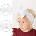 thumbnail image 6 of Handmade Soft Stretchy Nylon Baby Headbands with Bows, 6Pcs Christmas Headbands for Toddlers & Newborns, Gentle No-Mark Infant Hair Bands, Ideal Toddler Gifts with Stretch Bands Design, 6 of 9