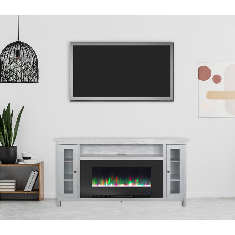 Cambridge somerset fireplace tv stand deals