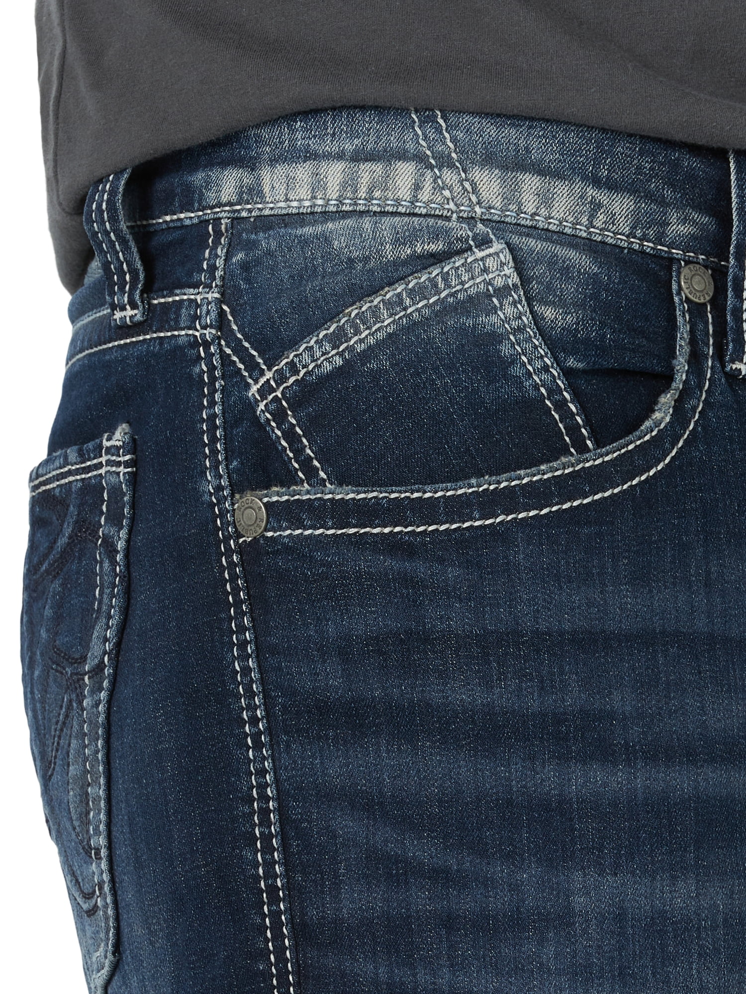Rock & Republic Men's Slim Straight Jean with Ultra Comfort Denim