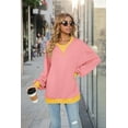 thumbnail image 4 of T-shirts à Manches Longues pour Femmes Rose G, 4 of 8