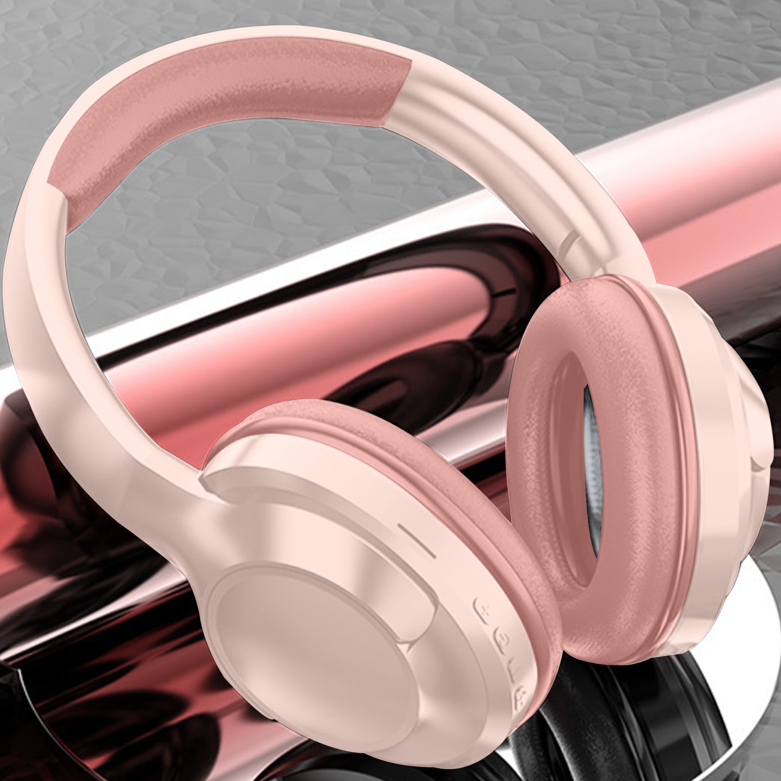 Wireless Headphones for TV, TV Headphones Wireless for Seniors, Multi-function Transmitter Charging Base, Audio Sync, 65Hrs Worktime, Bluetooth Headphones for TV, Gift for the Elderly & Parents(Pink)