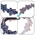 thumbnail image 3 of Bandas Laklulu para niñas pequeñas bandas de lentejuelas con dientes banda antideslizante accesorios para el cabello (2 piezas), 3 of 5