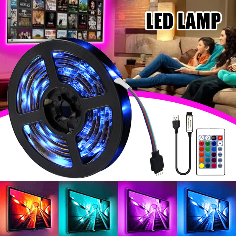 2M LED Light  Strip For TV,Gaming PC,Bed room,Car in single 5V USB Connection 