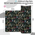 thumbnail image 5 of Pioneer Flower Floral Print Pattern Toddler Nap Mats for Kids Preschool,Sleeping Mat Bag or Kids,Toddler Sleeping Bag,Toddler Nap Mat or Daycare, 5 of 6