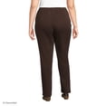 thumbnail image 2 of Lands' End Women's Plus Size Sport Knit High Rise Pants, 2 of 3