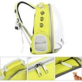 thumbnail image 5 of Pet Carrier Transparent Backpack Dogs & Cats Outdoor Carry Bag Breathable Capsule Design 180 Degree Sighting for Pets - Yellow, 5 of 5