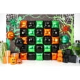 thumbnail image 3 of Black Orange Green Foil Balloon Wall,25Pcs Double Sided Balloons Backdrop Helium Polyester Balloon Tunnel Arch Garland Kit for Halloween Birthday Bridal Anniversary Baby Shower Party Decorations, 3 of 15