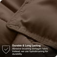 thumbnail image 4 of Bare Home Goose Down Alternative Comforter Set - 3 Piece Set - King/Cal King, Cocoa, 4 of 7