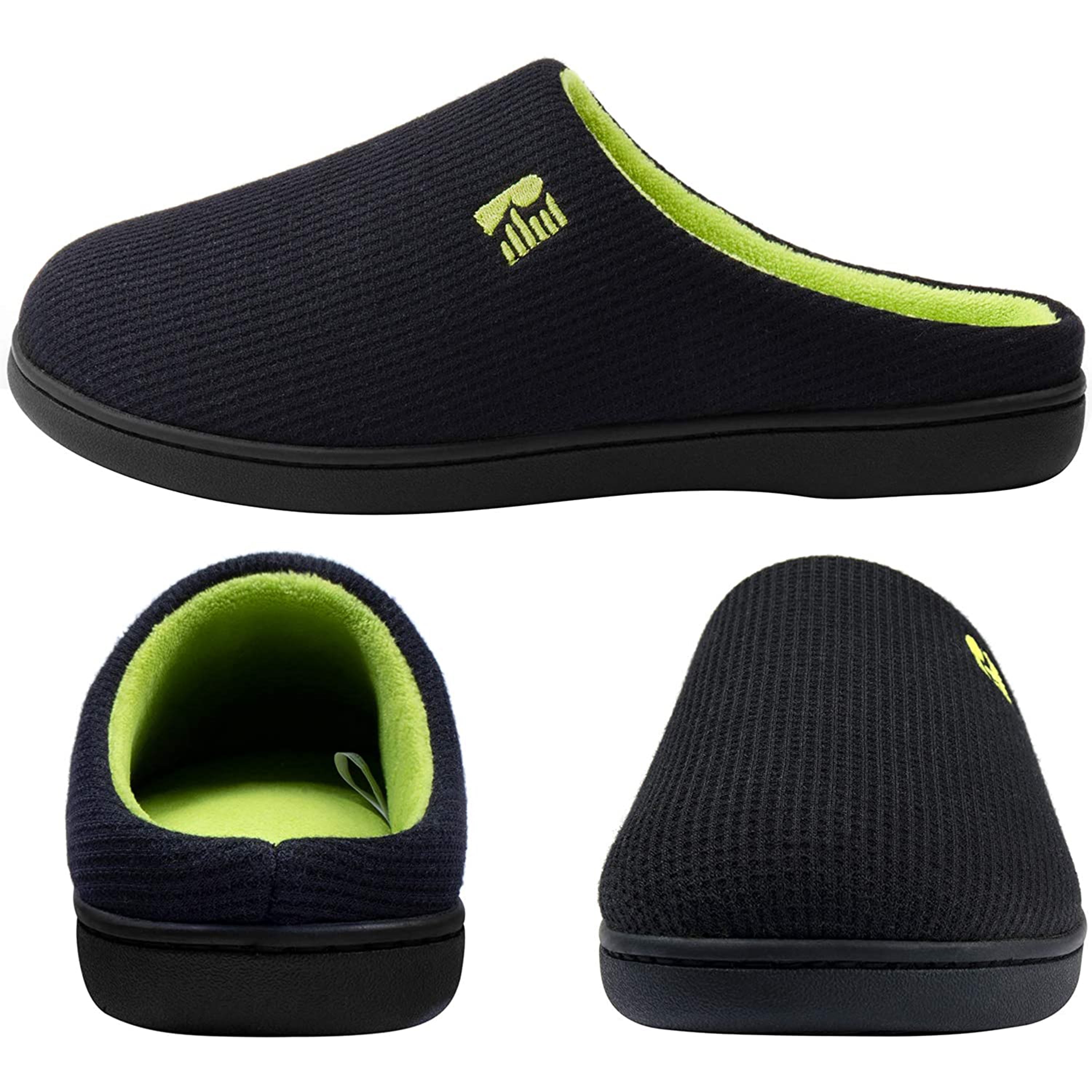 Two-Tone Memory Foam Slipper 