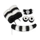 thumbnail image 5 of Conjunto de cosplay con orejas y cola de lobo, aro para el pelo, pinza para el pelo, pulsera de animal para actuaciones Negro, 5 of 9