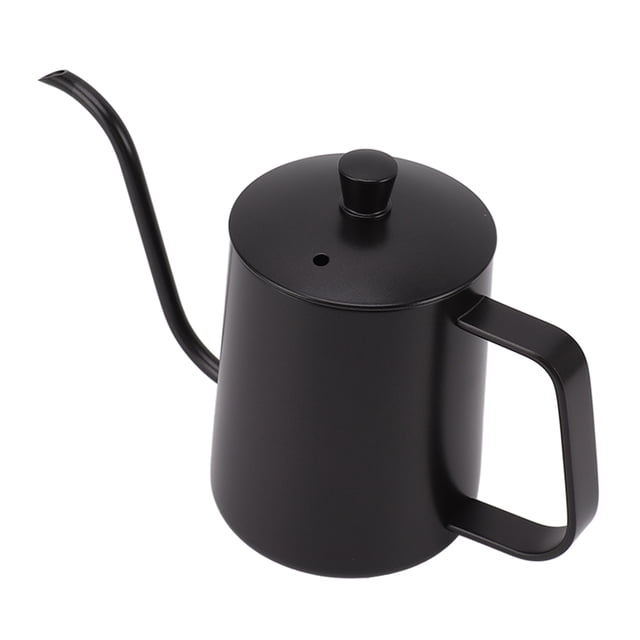 Stainless Steel Pour Over Coffee Kettle, Fine Mouth Design, Drip Device, Easy To Operate, Multifunctional Use