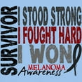 thumbnail image 3 of CafePress - Survivor 4 Melanoma Shirts And Gifts Light T Shirt - Men's Classic Graphic T-Shirt, 3 of 4